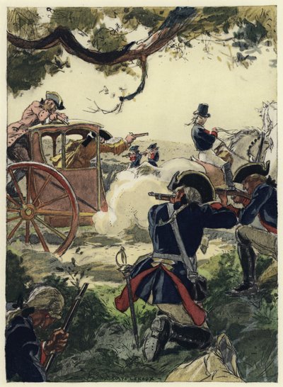 Illustration for Memoirs of Casanova by Jules Marie Auguste Leroux
