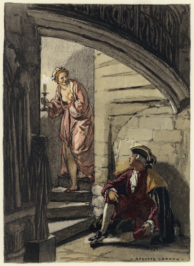 Illustration for Memoirs of Casanova by Jules Marie Auguste Leroux