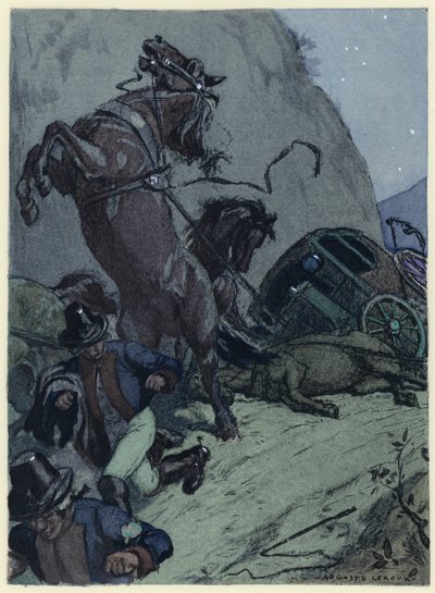 Illustration for Memoirs of Casanova by Jules Marie Auguste Leroux