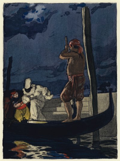 Illustration for Memoirs of Casanova by Jules Marie Auguste Leroux