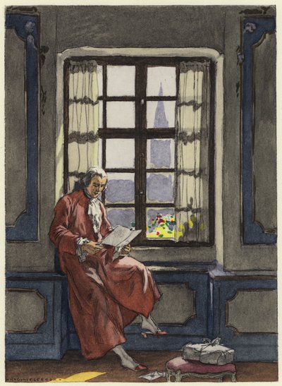 Illustration for Memoirs of Casanova by Jules Marie Auguste Leroux