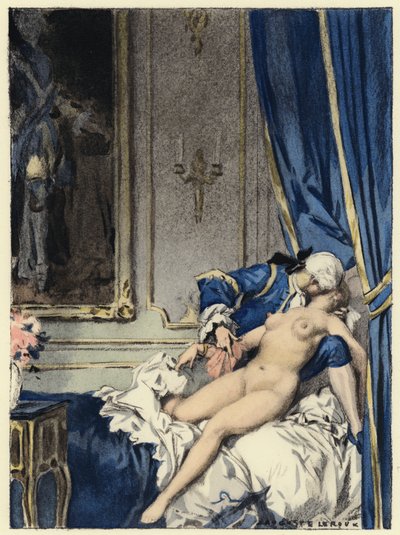 Illustration for Memoirs of Casanova by Jules Marie Auguste Leroux