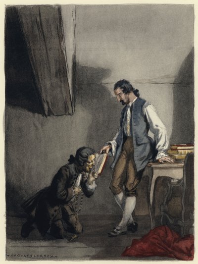 Illustration for Memoirs of Casanova by Jules Marie Auguste Leroux