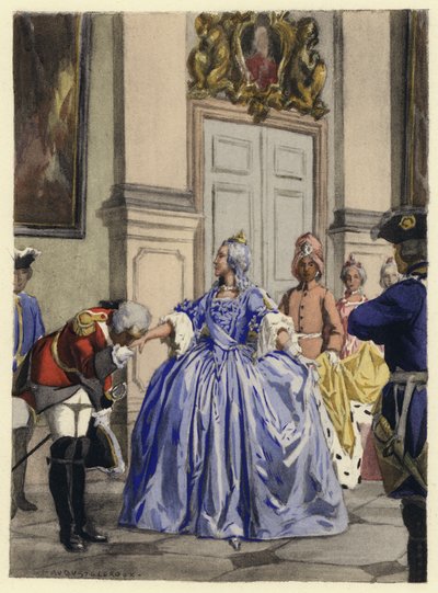 Illustration for Memoirs of Casanova by Jules Marie Auguste Leroux