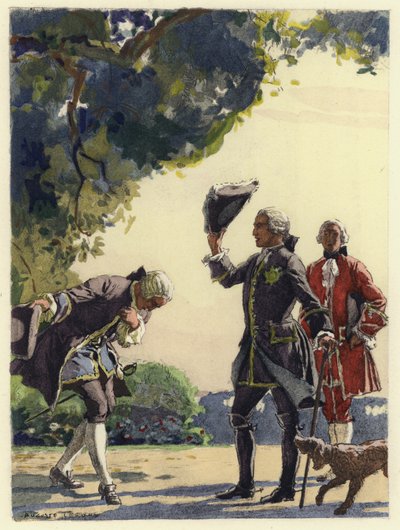 Illustration for Memoirs of Casanova by Jules Marie Auguste Leroux