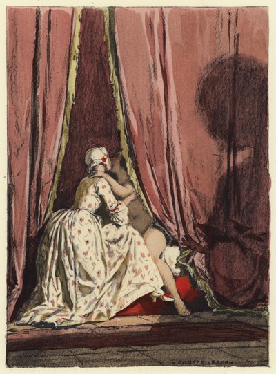 Illustration for Memoirs of Casanova by Jules Marie Auguste Leroux
