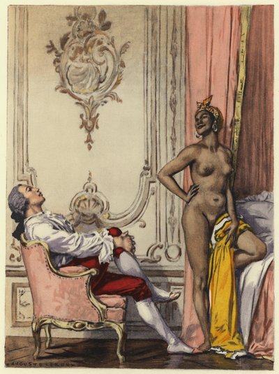 Illustration for Memoirs of Casanova by Jules Marie Auguste Leroux
