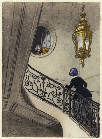 Illustration for Memoirs of Casanova by Jules Marie Auguste Leroux