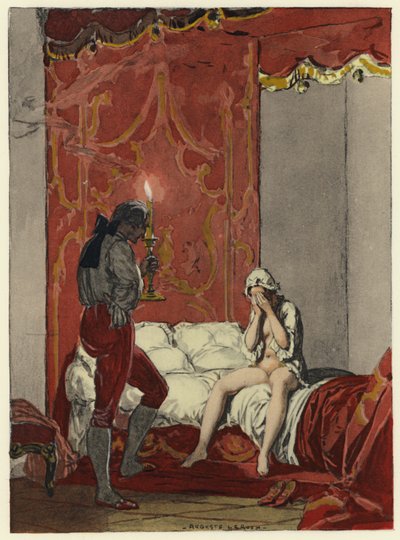 Illustration for Memoirs of Casanova by Jules Marie Auguste Leroux