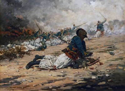 Bugle of Turkish Wounds, 6 August 1870, c.1888 by Jules Monge