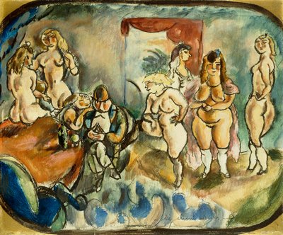The Dithering Client by Jules Pascin