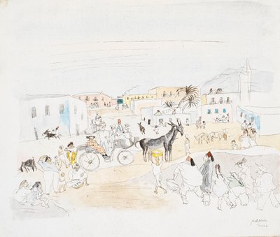 Tunis by Jules Pascin