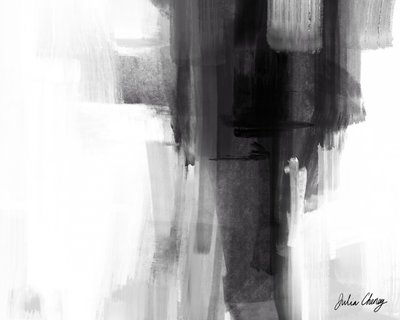 Modern Abstract Contrast by Julia Cheney