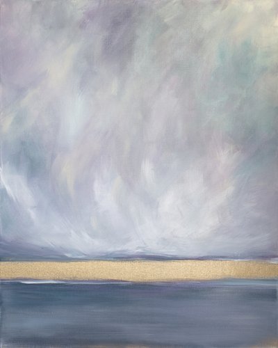 Peaceful Golden Horizon by Julia Contacessi