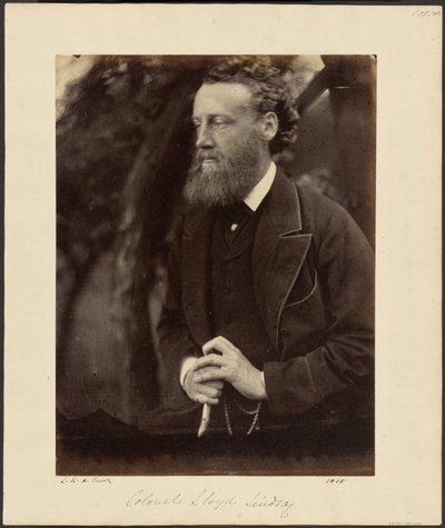 Colonel Lloyd Lindsay by Julia Margaret Cameron