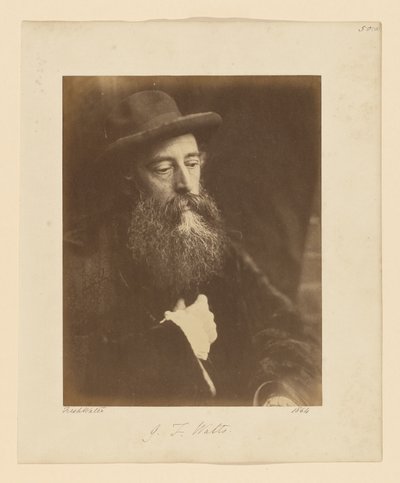 G.F. Watts by Julia Margaret Cameron
