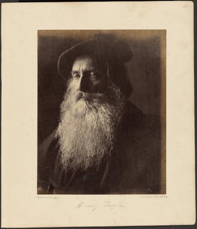 Henry Taylor by Julia Margaret Cameron