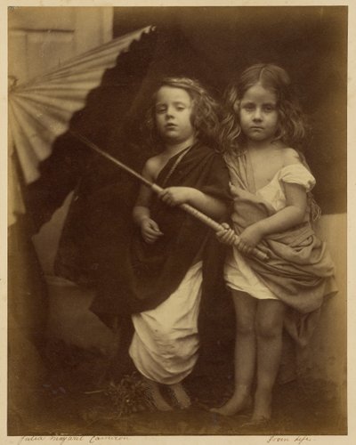Paul and Virginia by Julia Margaret Cameron