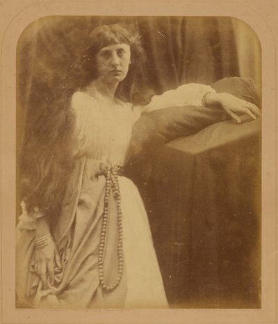 Pre-Raphaelite Study by Julia Margaret Cameron
