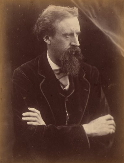 Sir Leslie Stephen, c. 1872 by Julia Margaret Cameron