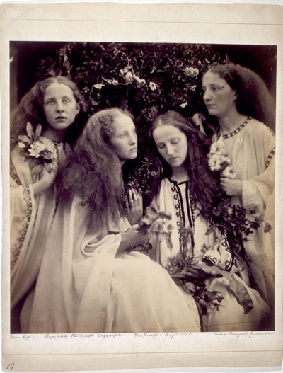 The Rosebud Garden of Girls by Julia Margaret Cameron