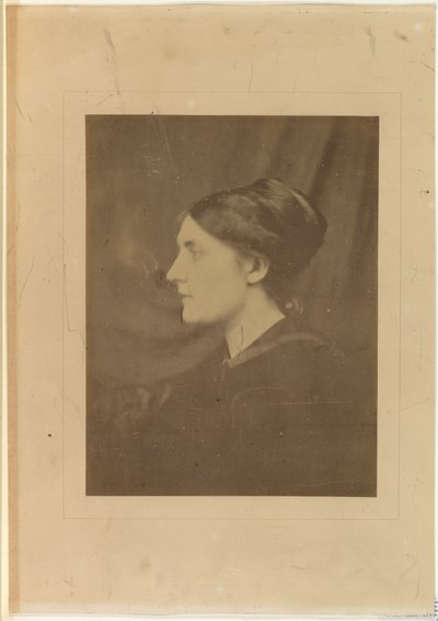Unidentified Woman in Profile by Julia Margaret Cameron