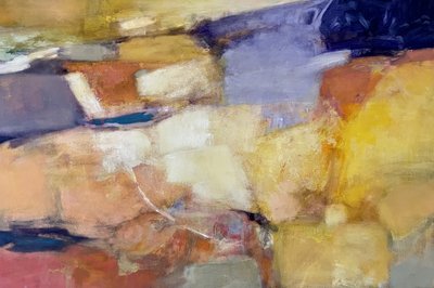 Vibrant Abstract Fields by Julia Purinton