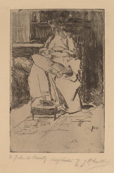 Mother and Child by Julian Alden Weir