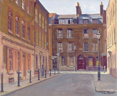 Princelet Street, Spitalfields by Julian Barrow