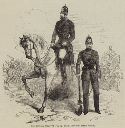 The Crimean Mounted Police by Julian Portch