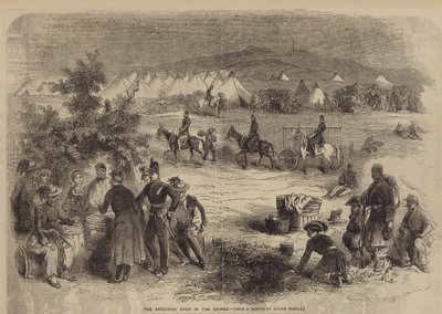 The Sardinian Camp in the Crimea by Julian Portch