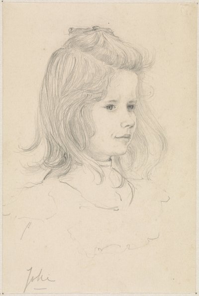 Portrait of a Girl Named Joke by Julie de Graag
