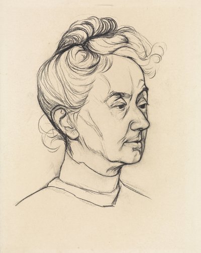 Portrait of Mrs. Corry Pabst by Julie de Graag
