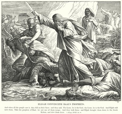 Elijah Convinceth Baal