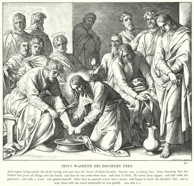Jesus Washing His Disciples