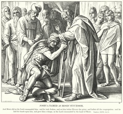 Joshua Named as Moses
