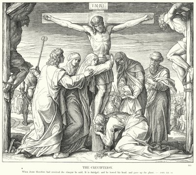 The Crucifixion by Julius (after) Schnorr von Carolsfeld