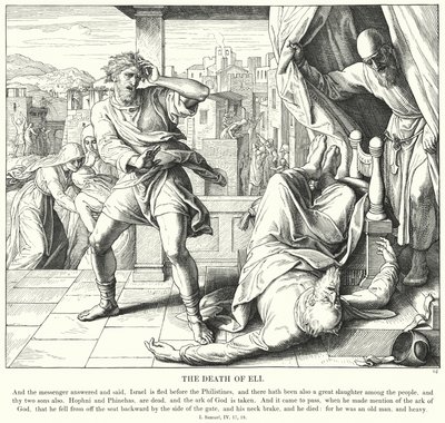 The Death of Eli by Julius (after) Schnorr von Carolsfeld