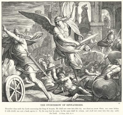 The Overthrow of Sennacherib by Julius (after) Schnorr von Carolsfeld