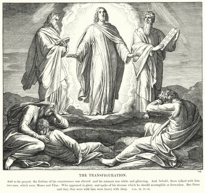 The Transfiguration by Julius (after) Schnorr von Carolsfeld