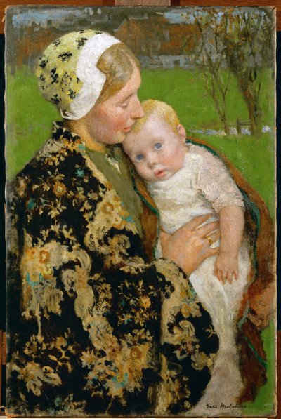 Motherhood by Julius Gari Melchers