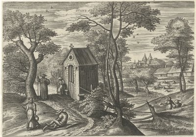 July (The Twelve Months) by Julius Goltzius