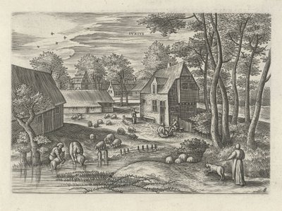 June by Julius Goltzius
