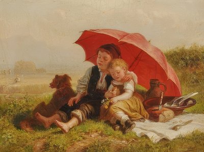 Midday Rest by Julius Kockert