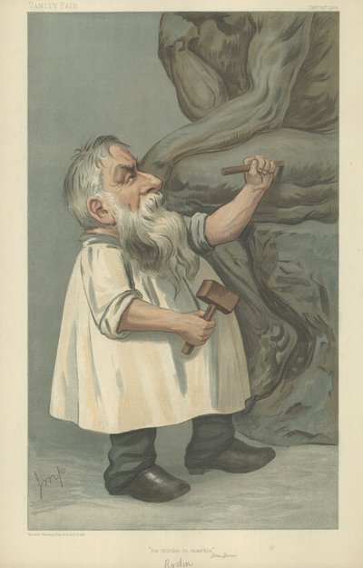 M Auguste Rodin by Julius Mandes Price