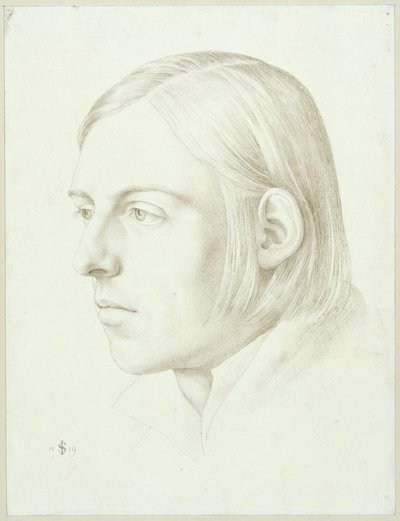 Portrait of Scheffer von Leonardshoff by Julius Schnorr von Carolsfeld