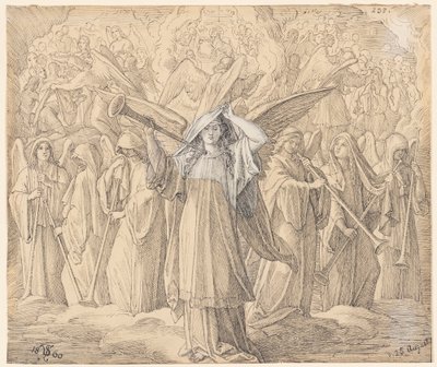 The Seventh Seal of the Book is Opened by Julius Schnorr von Carolsfeld