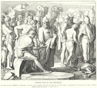 Joseph Sold by His Brethren by Julius Schnorr von Carolsfeld