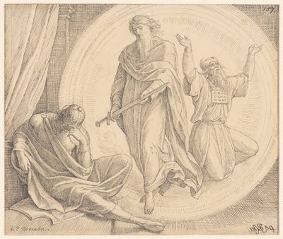 Judas Maccabeus Sees a Vision by Julius Schnorr von Carolsfeld