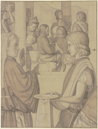 Marriage at Cana by Julius Schnorr von Carolsfeld
